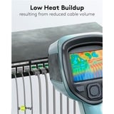 goobay Ultrafleksibelt Cat.8.1 patchkabel slim, U/FTP grå