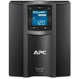 APC SMC1500IC UPS-enhed Interaktivt indgangsstik 1,5 kVA 900 W 8 AC stikkontakt(er) Sort, Interaktivt indgangsstik, 1,5 kVA, 900 W, Sine, 170 V, 300 V