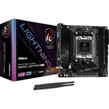 ASRock B650I Lightning WiFi, Bundkort Sort