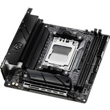 ASRock B650I Lightning WiFi, Bundkort Sort