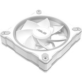 ASUS Prime MR120 Fan ARGB Reverse White Computerkabinet Ventilator 12 cm Hvid, Sag fan Hvid, Ventilator, 12 cm, Hvid