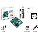 ASUS Pro H610T D4-CSM Intel H610 LGA 1700 mini ITX, Bundkort Intel, LGA 1700, Intel® Celeron®, Intel® Core™ i3, Intel® Core™ i5, Intel® Core™ i7, Intel® Core™ i9, Intel® Pentium®, DDR4-SDRAM, 64 GB, SO-DIMM