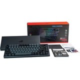 ASUS ROG Azoth tastatur Spil USB + RF Wireless + Bluetooth QWERTY Sort, Gaming-tastatur Rødgods, DE-layout, ROG NX Red, Kabel & trådløs, USB + RF Wireless + Bluetooth, Mekanisk, QWERTY, RGB LED, Sort