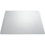 ASUS ROG Moonstone Ace L Gaming musemåtte Hvid, Gaming Mus pad Hvid, Hvid, Mønster, Silikone, Hærdet glas, Skridsikker bund, Gaming musemåtte