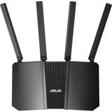 ASUS RT-BE82U BE6500 trådløs router 2.5 Gigabit Ethernet Dual-band (2,4 GHz / 5 GHz) Sort, Mesh router Sort, Wi-Fi 7 (802.11be), Dual-band (2,4 GHz / 5 GHz), Ethernet LAN, Sort, Bordplade router