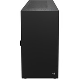 Aerocool CS111 Mini Tower Sort, Towerkabinet Sort, Mini Tower, PC, Sort, micro ATX, Mini-ITX, SPCC, Stål, Hjemme/kontor