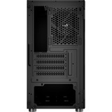 Aerocool CS111 Mini Tower Sort, Towerkabinet Sort, Mini Tower, PC, Sort, micro ATX, Mini-ITX, SPCC, Stål, Hjemme/kontor