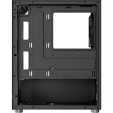 Aerocool CS111 Mini Tower Sort, Towerkabinet Sort, Mini Tower, PC, Sort, micro ATX, Mini-ITX, SPCC, Stål, Hjemme/kontor
