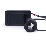 Alphacool Core temperatursensor G1/4 IG/IG med C/F display, Temperaturføler Sort