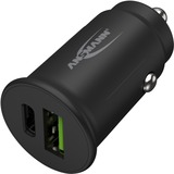 Ansmann In-Car-Charger CC230PD, Oplader Sort