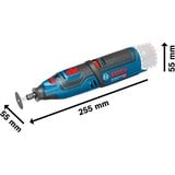 Bosch 0 601 9C5 001 Ikke kategoriseret, Multi-funktion værktøj Blå/Sort, 8V Li, 10,8 V, Lithium-Ion (Li-Ion), 600 g