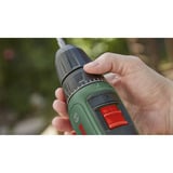 Bosch Easy Impact 18V-40 163 rpm Nøglefri 1,4 kg Sort, Grøn, Bore-/ skruemaskine Grøn/Sort, Pistolgreb boremaskine, Nøglefri, Børstefri, Sort, Grøn, 1,3 cm, 163 rpm