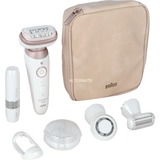 Braun 7500435225274, Epilator Hvid/Rosé guld