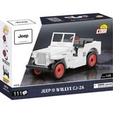 COBI Jeep Willys CJ-2A, Bygge legetøj Hvid