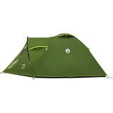 Coleman 2176905 Darwin 4 Plus, Telt mørk grøn/lysegrøn
