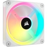 Corsair iCUE LINK QX120 RGB 120 mm PWM blæser, Sag fan Hvid