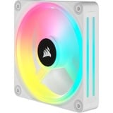 Corsair iCUE LINK QX120 RGB 120 mm PWM blæser, Sag fan Hvid