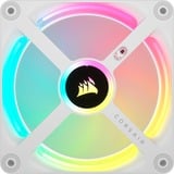 Corsair iCUE LINK QX120 RGB 120 mm PWM blæser, Sag fan Hvid