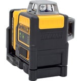 DEWALT Linjelaser 2x360° DCE0811D1G, 10,8Volt, Kryds- & linjelaser Sort/Gul