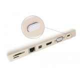 DeLOCK 64095 portstøvdæksel 10 stk USB Type-C, Beskyttelses hætte Hvid, USB Type-C, Polyethylen (PE), Hvid, 6,5 mm, 9,8 mm, 4 mm