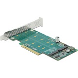 DeLOCK 89045 interface-kort/adapter Intern M.2, Controller PCIe, M.2, Lavprofil, PCIe 4.0, 5 - 50 °C, -25 - 70 °C