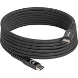 DeLOCK USB-C 2.0 kabel med magnetisk tekstilomslag Sort