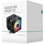 DeepCool AG620 BK ARGB V2, CPU køler Sort