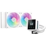DeepCool MYSTIQUE 240 ARGB, Vandkøling Hvid