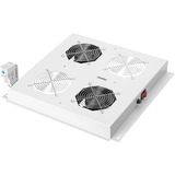 Digitus DN-19 FAN-2-N Computerkølesystem, dele og tilbehør, Fan modul grå, Grå, 2 blæser(e), Varioflex-N, Unique Network, Dynamic Basic, 410 mm, 470 mm, 80 mm