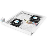 Digitus DN-19 FAN-2-N Computerkølesystem, dele og tilbehør, Fan modul grå, Grå, 2 blæser(e), Varioflex-N, Unique Network, Dynamic Basic, 410 mm, 470 mm, 80 mm