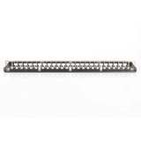 Digitus Modulært højkapacitets patchpanel, 24-porte, rackmontering, afskærmet, Patch Panel Sort