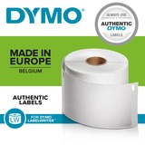 Dymo Ægte LabelWriter Aftale-/Navneskilteetiketter | 51 mm x 89 mm | Ikke-klæbende | Rulle med 300 let-aftrækkelige etiketter | til LabelWriter etiketprintere | Fremstillet i Europa Hvid, Hvid, Ikke-klæbende printeretiket, Papir, Rektandel, LabelWriter, 5,1 cm