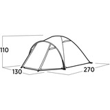 Easy Camp 120476 Setesdal 2, Telt olivengrøn