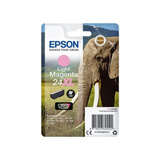 Epson Elephant C13T24364012 blækpatron 1 stk Original Højt (XL) udbytte Lys magenta Højt (XL) udbytte, Lys magenta, Pigmentbaseret blæk, 9,8 ml, 1 stk, 740 Sider