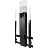 Ergotron Glide Wall Mount, HD 152,4 cm (60") Sort Væg Sort, HD, 18 kg, 76,2 cm (30"), 152,4 cm (60"), 400 x 400 mm, Højdejustering, Sort