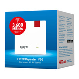 FRITZ! 20003116 Bridges og Repeaters Hvid/grå, Repeater 20003116, Netværksgentager, Ethernet LAN, Rød, Hvid