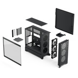Fractal Design FD-C-POA2A-03, Towerkabinet Sort