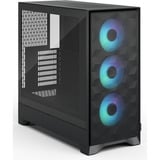 Fractal Design Pop 2 Air Black TG RGB, Towerkabinet Sort