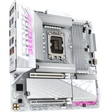 GIGABYTE B860M AORUS ELITE WIFI6E ICE, Bundkort Sølv/Hvid