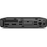 HP 144879, Mini-PC Sort/Sølv