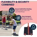 HUDORA 71643, Fitnessredskab Rød/Sort