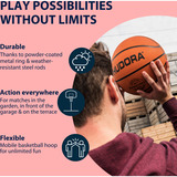 HUDORA 71643, Fitnessredskab Rød/Sort