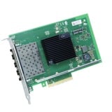 Intel® X710DA4FH netværkskort Intern Fiber 10000 Mbit/s Intern, Ledningsført, PCI Express, Fiber, 10000 Mbit/s, Sort, Grøn, Detail