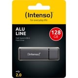Intenso Alu Line 128 GB, USB-stik antracit