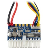 Inter-Tech 88882188 enhed til strømforsyning 160 W 20-pin ATX Sort, Adapter 160 W, 20-pin ATX, Server, Sort, 53 mm, 40 mm
