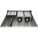 Inter-Tech IPC 3U-3508, Server boliger Sort
