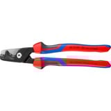 KNIPEX 95 12 225, Skære tang Rød/Blå
