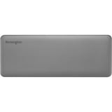 Kensington SD5760T Thunderbolt 4 Dual 4K-dockingstation med 96 W-strømforsyning, Docking station Sølv/Sort, Ledningsført, Thunderbolt 4, 96 W, 1000,10,100 Mbit/s, Grå, MicroSD (TransFlash), SD