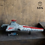 LEGO Star Wars Republikkens angrebsskib af Venator-klassen, Bygge legetøj Byggesæt, 18 År, Plast, 5374 stk, 10,1 kg