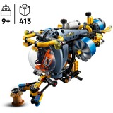LEGO Technic Dybhavsforsknings-ubåd, Bygge legetøj Byggesæt, 9 År, Plast, 413 stk, 574 g